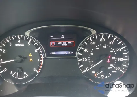 2017 Nissan Altima 2.5 Sl z USA, uszkodzony, nr VIN 1N4AL3APXHC170097